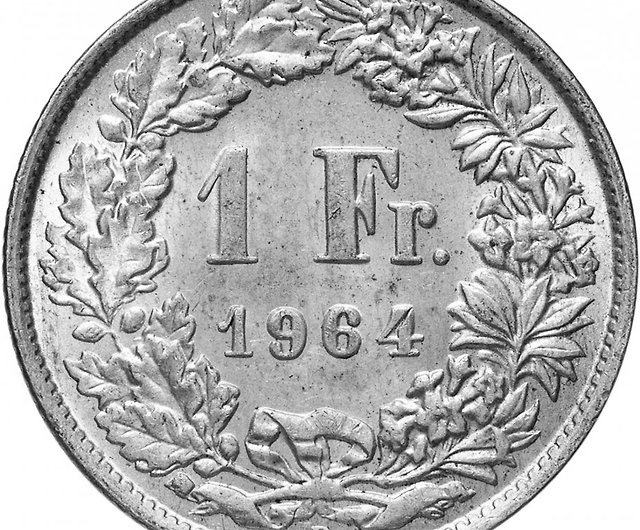 スイス コイン リング 1フラン 1968-2020 スイス コイン リング コイン