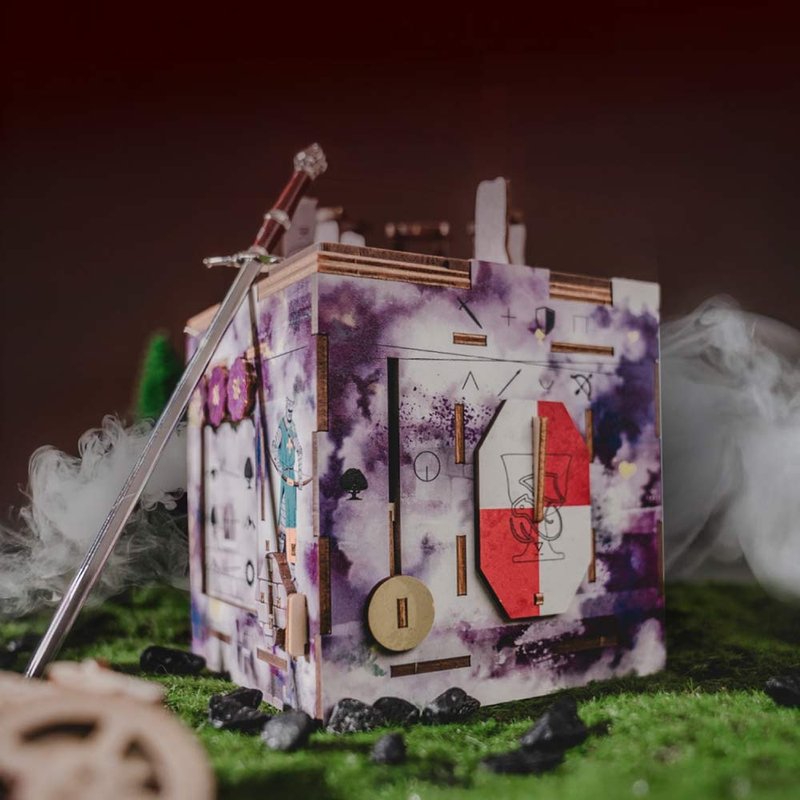 德國益智機關盒/巨石陣的傳承 - 桌遊/卡牌 - 木頭 