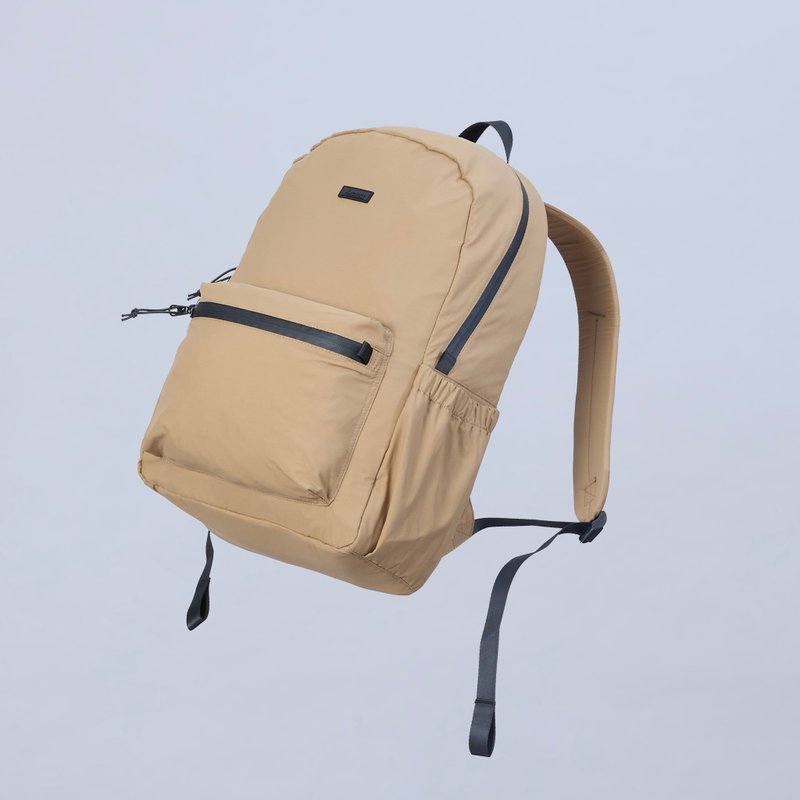 【Ultra-light】BRZ Go Backpack Sand Dune - กระเป๋าเป้สะพายหลัง - ไนลอน สีกากี