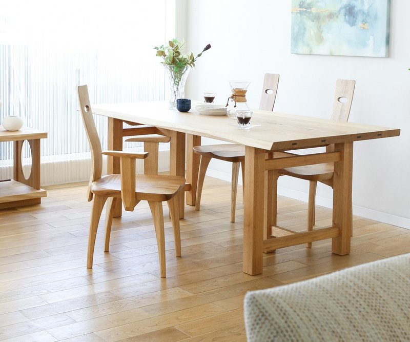 シラカワ 飛騨の匠工房 チェア No.210 - 椅子・ソファー - 木製 ブラウン