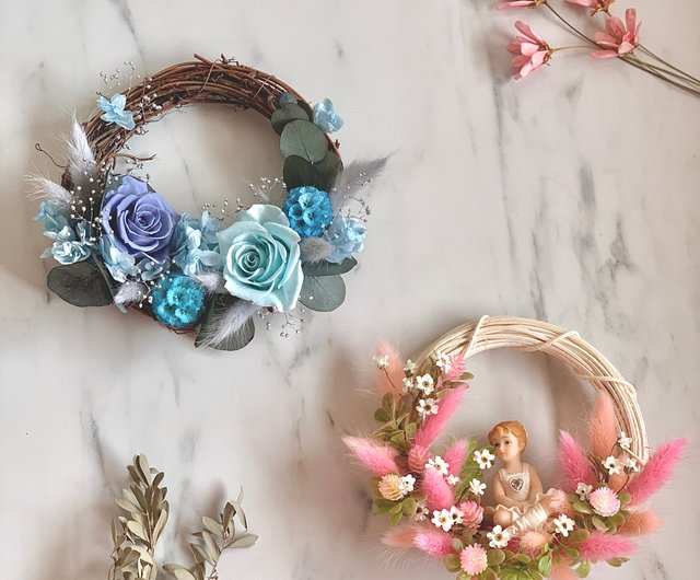 ガーランド 花 ショップ In Flower ドライフラワー ブーケ Pinkoi