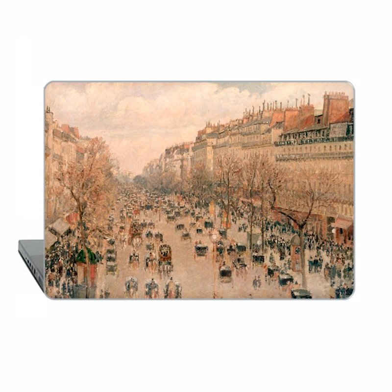 MacBook case MacBook Pro Retina MacBook Air MacBook Pro hard case Paris art 1758 - Tablet & Laptop Cases - Plastic 
