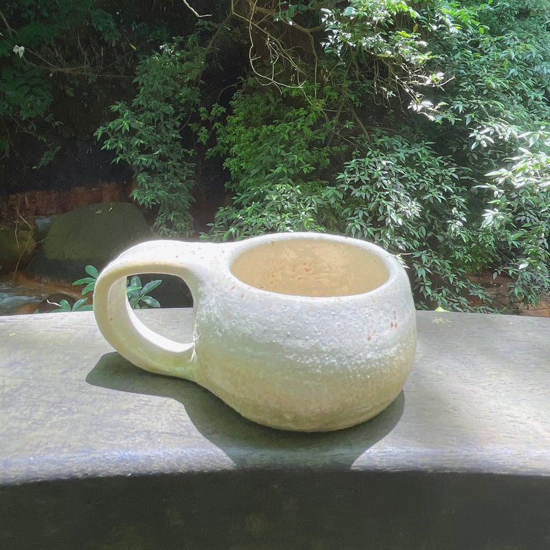 A Lu 小陶杯/禮物/擺飾 進口美國陶土 原創手作手繪 僅此一件 - 咖啡杯/馬克杯 - 陶 多色