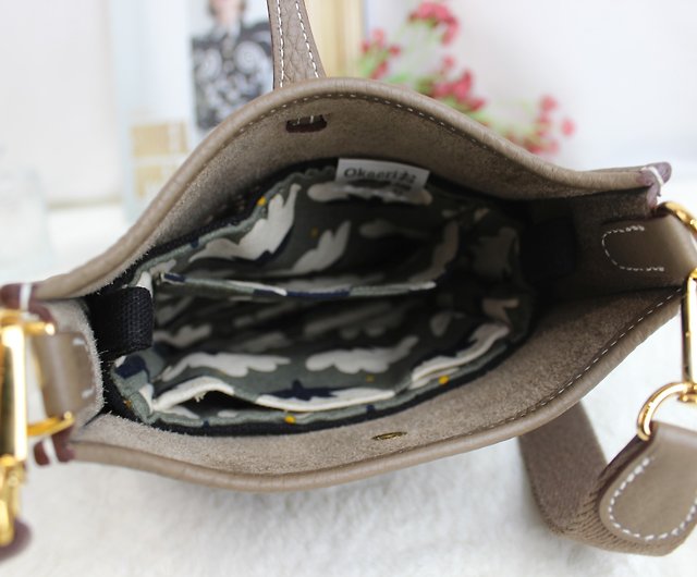 Lckaey Purse Insert Organizer for Hermes Evelyne 16 mini Bags TPM Insert-  Handbag Organizer-1003Khaki-S