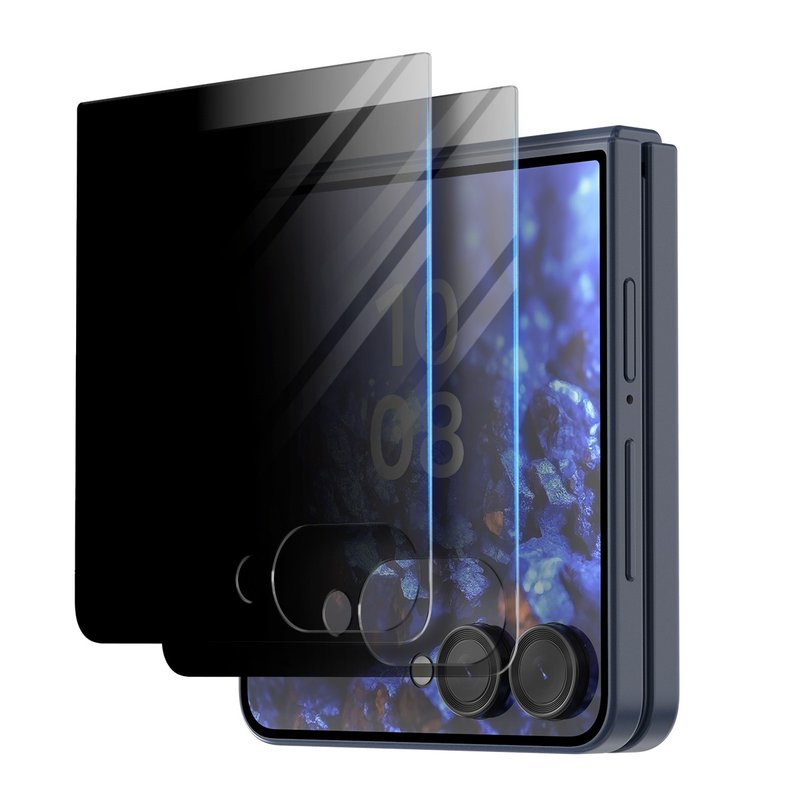 Araree Samsung Galaxy Z FLIP 7 Mon貼 CORE PRIVACY GLASS(2片) - 手機配件 - 其他材質 