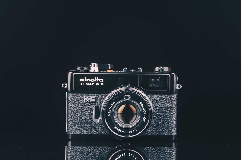 MINOLTA HI-MATIC E #8043 #135底片相機 - 相機/拍立得/底片相機 - 其他金屬 
