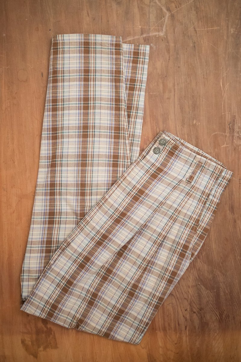 Banana Flyin vintage vintage spring and summer thin section trousers - กางเกงขายาว - ผ้าฝ้าย/ผ้าลินิน 