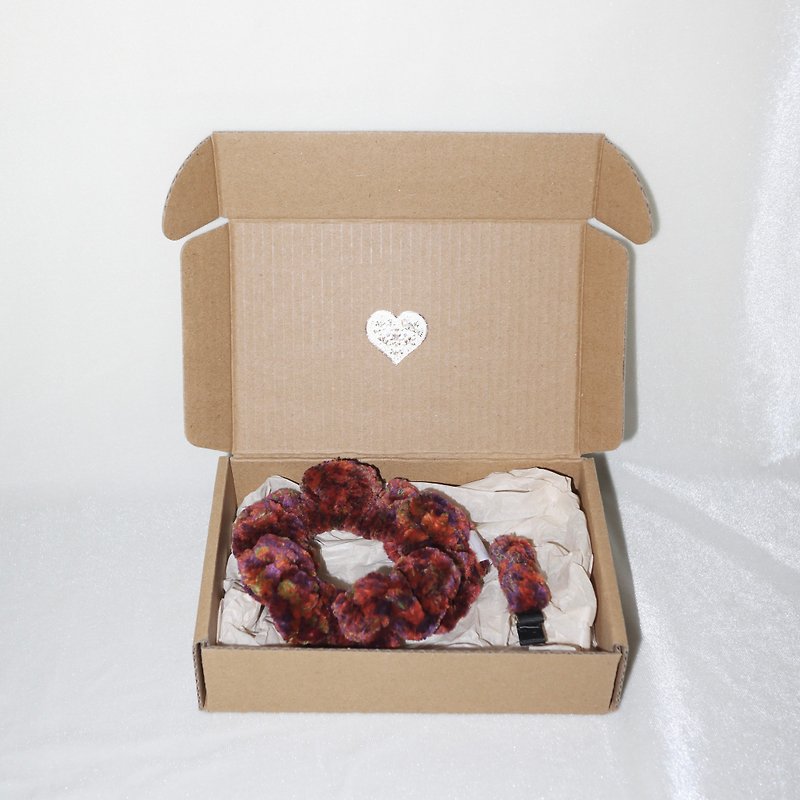 Love is all shushu&hairpin - Hair Accessories - Polyester Red
