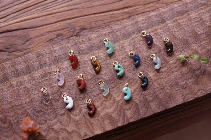 The latest collection of the workshop [Izumo-type magatama] - introduction and independent purchase order and January 6th update - Charms - Crystal Multicolor