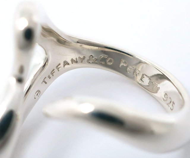 TIFFANY&Co ペレッティ オープンウェーブリング 8号 SV925