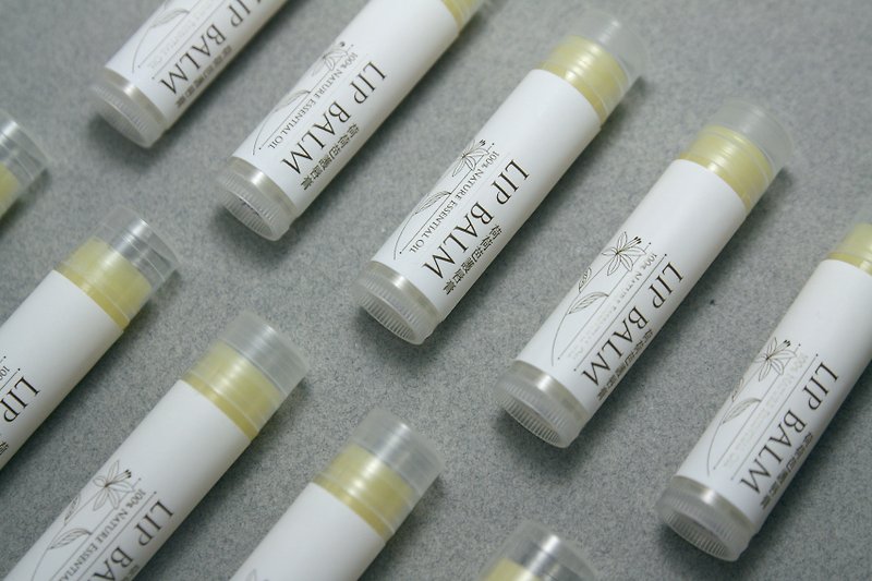 【Lip care before going to bed】Peppermint×jojoba oil lip balm / 10% off for three pieces - Lip Care - Plants & Flowers 