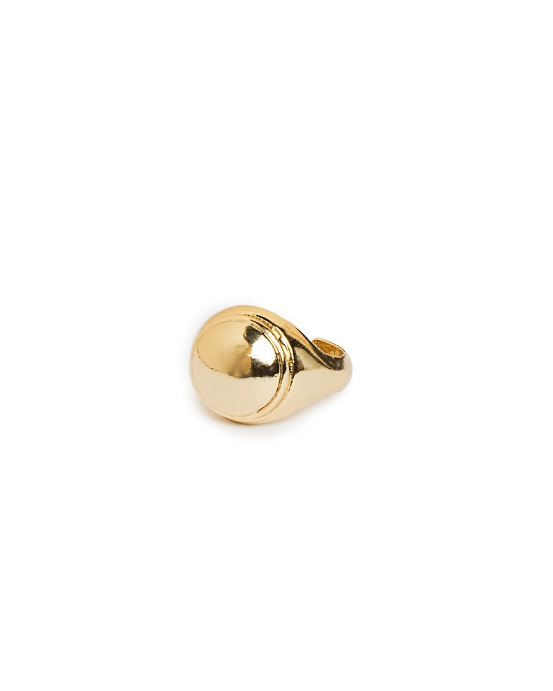 Recovery protruding ring (gold) - แหวนทั่วไป - โลหะ สีทอง