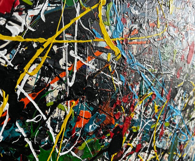 ジャクソン・ポロック 抽象絵画ウォールアート ジャクソン ポロック ポスター 絵画 額 アートパネル アート