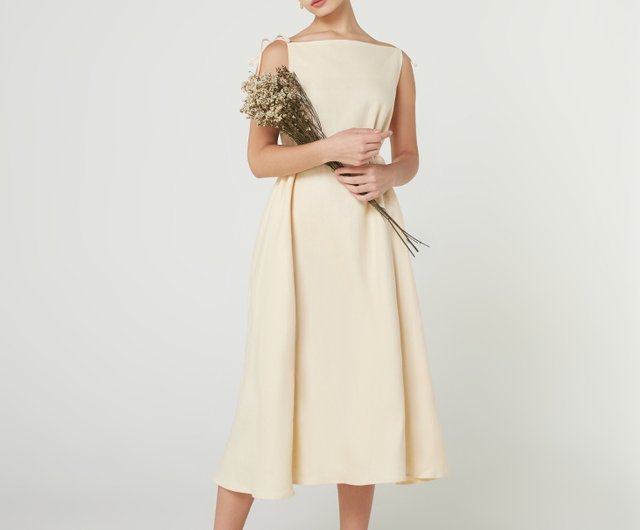 Vanilla Bridesmaid Dress