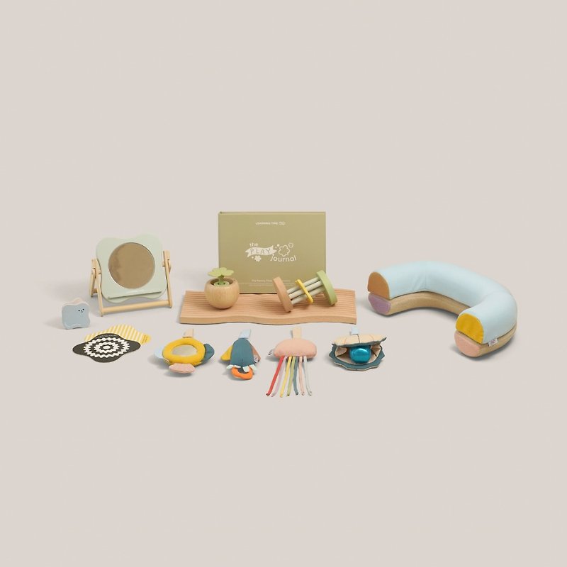 Tummy Time Kit 親子互動套裝(1至6月齡) - 嬰幼兒玩具/毛公仔 - 其他材質 