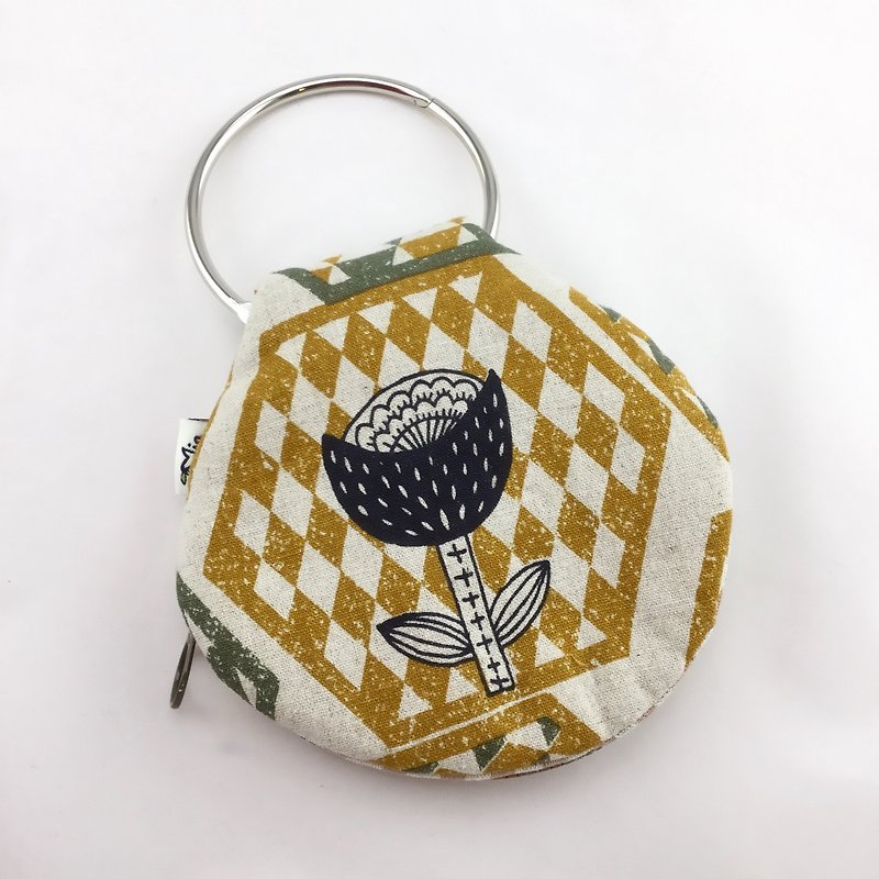 Personality key case (positive and negative sides of different patterns) --- suction eye practical - Keychains - Cotton & Hemp 