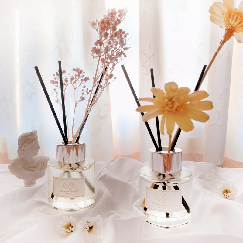 Handmade fragrance indoor diffuser bottle (set of two) | Teacher's Day gift - น้ำหอม - แก้ว 