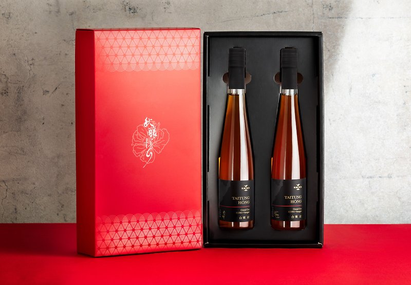 Taitung Red丨375ml Gift Set - Vinegar & Fruit Vinegar - Fresh Ingredients 