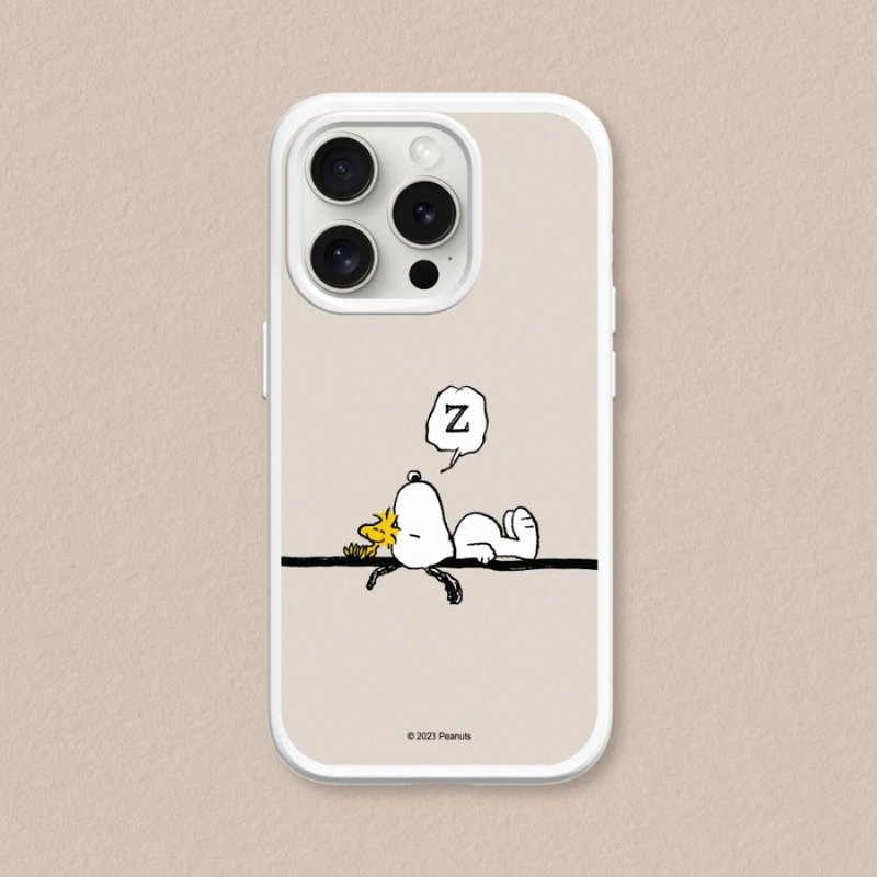 SolidX強化吸震緩衝防摔手機殼∣Snoopy史努比/Snoopy Take A Nap - 手機殼/手機套 - 塑膠 多色