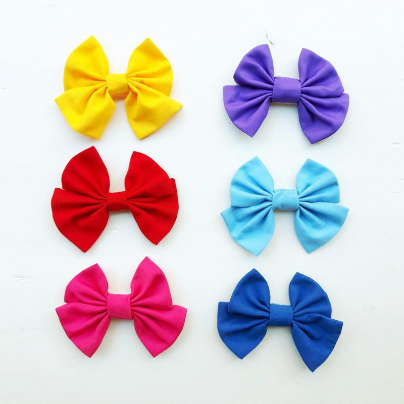 Bowtie or sailor tie for Sailor Scarf - ชุดสัตว์เลี้ยง - ผ้าฝ้าย/ผ้าลินิน สีแดง