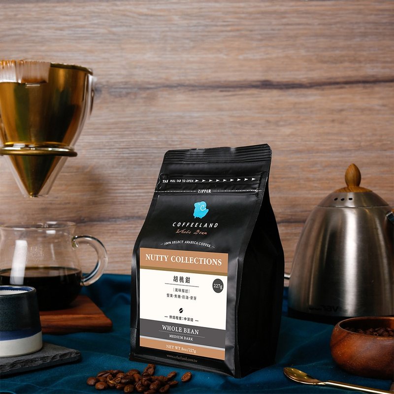 COFFEELAND | 胡桃鉗 - 咖啡豆獨家風味(中深焙)(半磅227公克/包) - 咖啡/咖啡豆 - 新鮮食材 卡其色