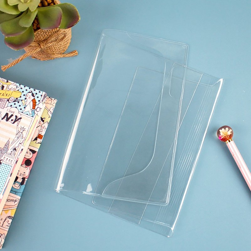 Chuyu A6/50K Transparent Book Cover/Adjustable Book Cover Applicable - Book Covers - Other Materials Transparent