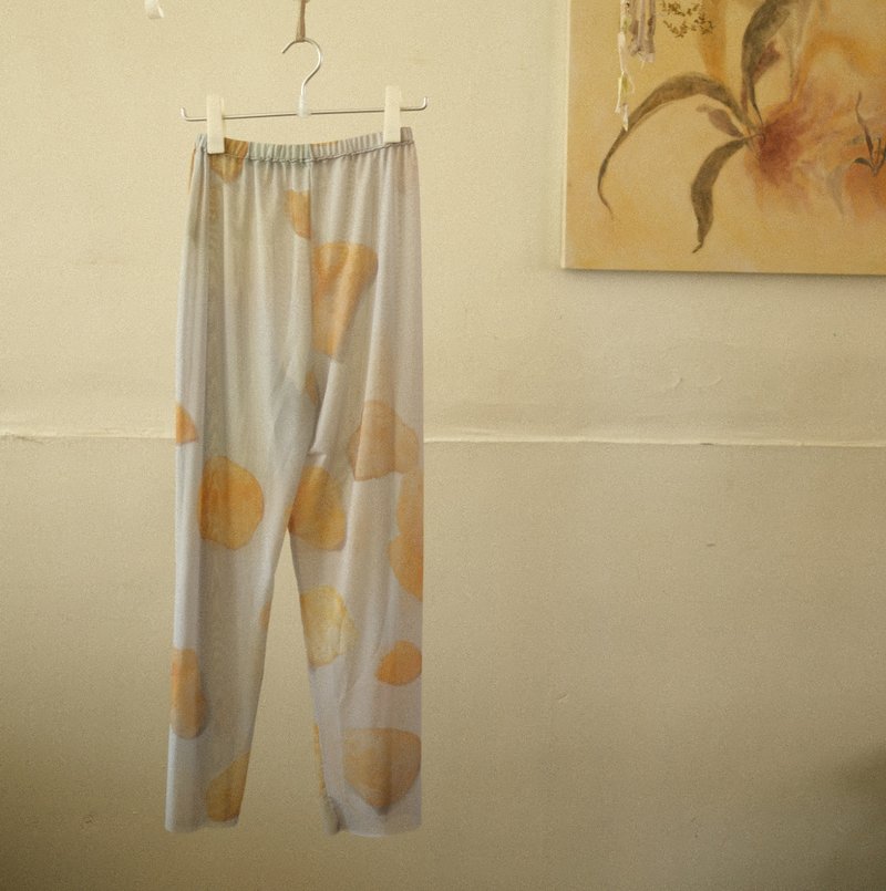 Potato Chips | Sheer Pants - Women's Pants - Other Materials Yellow