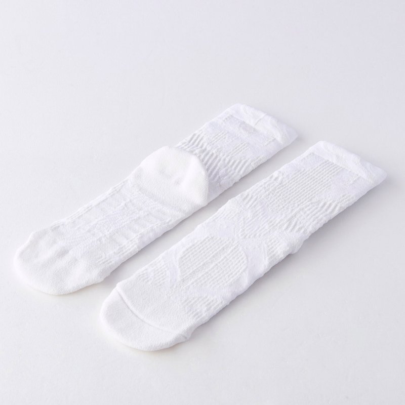 DIZY 瓷白 － 中筒休閒襪 - 襪子 - 其他人造纖維 白色
