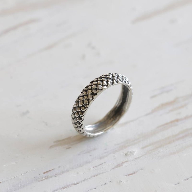 snake ring jewelry dragon silver sterling celtic ouroboros khaleesi wrap around - General Rings - Other Metals Silver