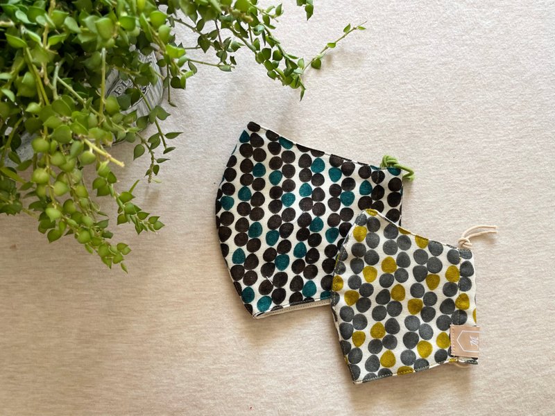 親子款日本四重紗布口罩 -迷人格調 - 口罩/口罩收納套 - 棉．麻 