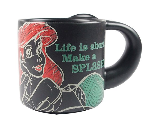 Disney's Art Of Ariel Little Mermaid Mug: Coffee Cups & Mugs