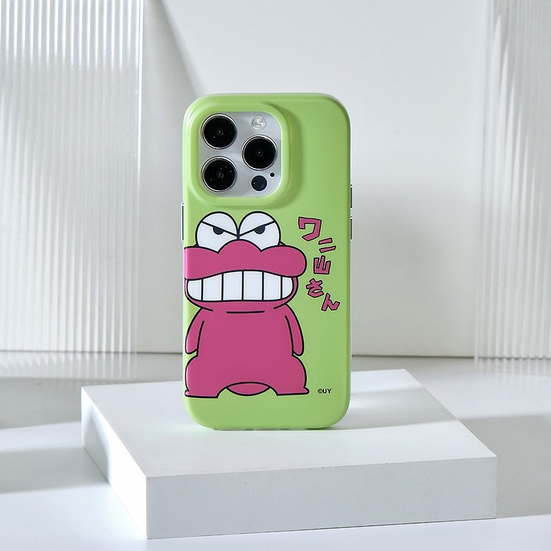 Crayon Shin-Chan Crocodile Ashan Anti-fall iPhone Case - Phone Cases - Plastic Multicolor