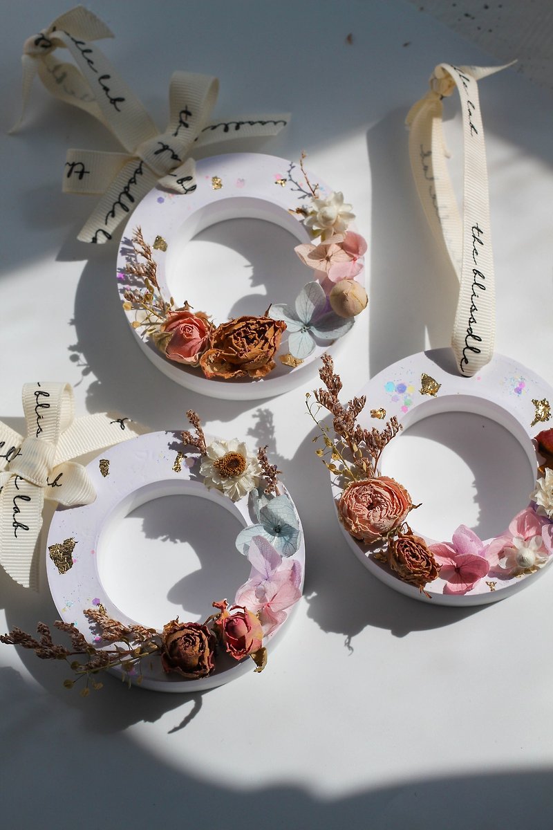 [Customized gift] Dried flower fragrance diffuser pendant | Wedding return gift, sister gift, water gift - ของวางตกแต่ง - วัสดุอื่นๆ 