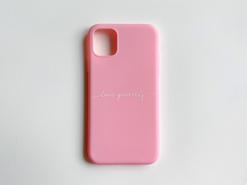 [Customizable with pictures] The pink frosted phone case has been upgraded to a thick frosted all-inclusive non-slip soft case - Phone Cases - Other Materials Pink