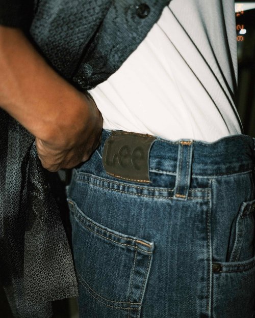 再構築　ブラックデニム　パンツ　リメイク　サイドジップ　アディダス　ワイドLee 500x0.jpg