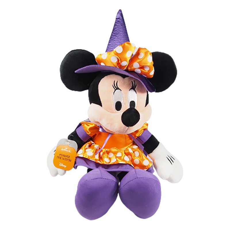 迪士尼搗蛋巫婆米妮【Hallmark-Disney萬聖節系列】 - 公仔/玩偶 - 聚酯纖維 橘色