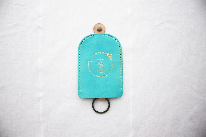 Bell Wallets - Sky Blue - Keychains - Genuine Leather Blue