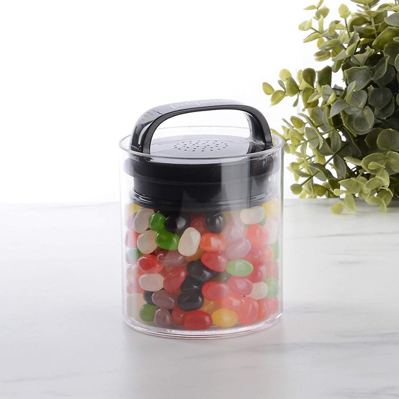 EVAK Sealed Storage Jar Fresh Series/Plastic (S1 Size) - 400ml - Storage - Plastic Transparent