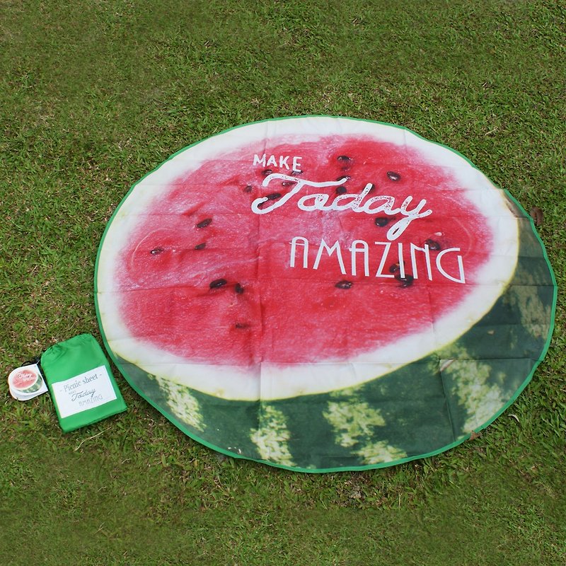 [DESTINO STYLE] Japanese artificial fruit picnic mat beach mat - ชุดเดินป่า - เส้นใยสังเคราะห์ 