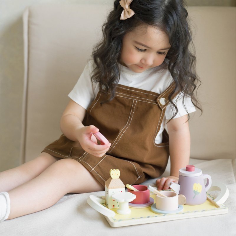 Grace Afternoon Tea Set - Kids' Toys - Wood Multicolor