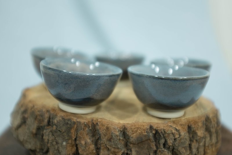 物語系列 --- 夏/異談 --- 嵐 - 茶具/茶杯 - 瓷 藍色