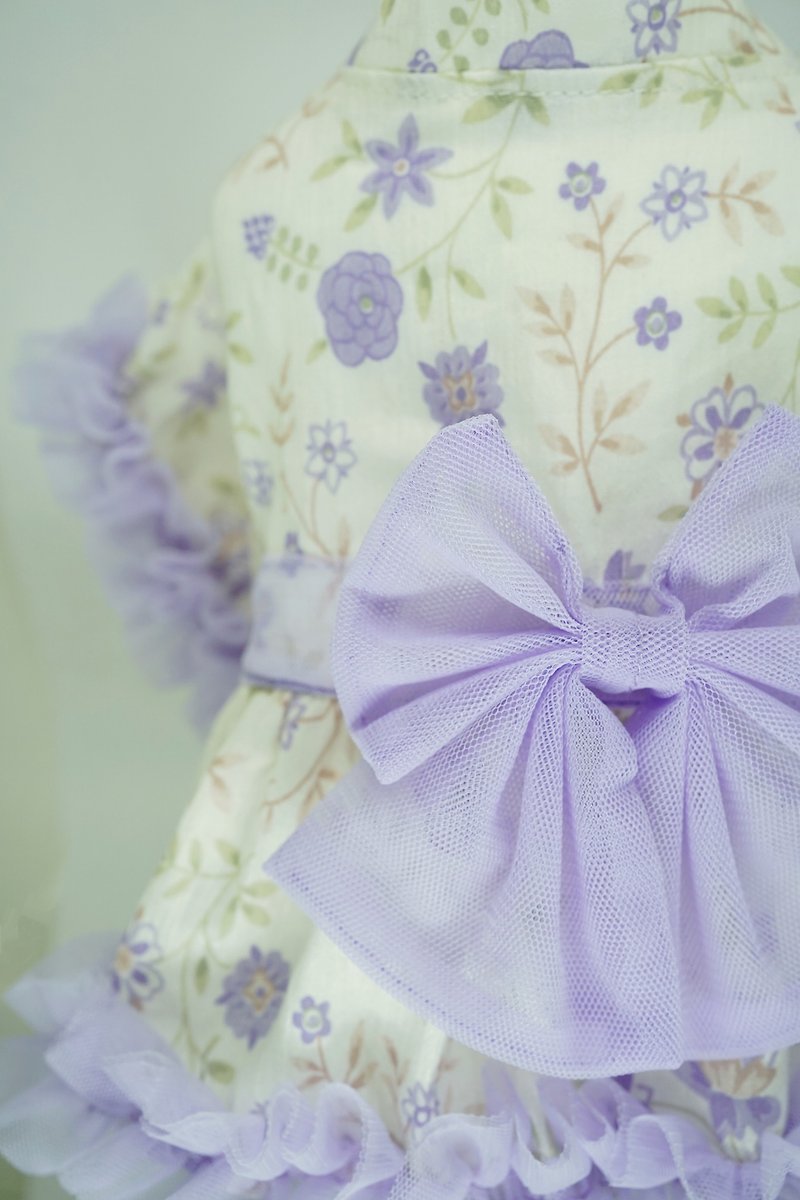 Crazy de Wan - Yukata Dress (Hana Mushiro PL) - Clothing & Accessories - Other Man-Made Fibers Purple