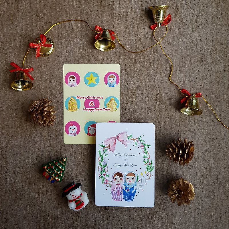 Postcard | Warm Christmas - การ์ด/โปสการ์ด - กระดาษ 