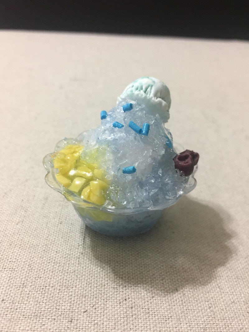 Healing Series - Blue Ocean Mango Ice - Items for Display - Resin Multicolor