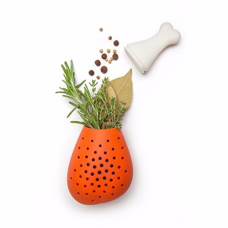 Pulke Herb Infuser - Cookware - Silicone Orange