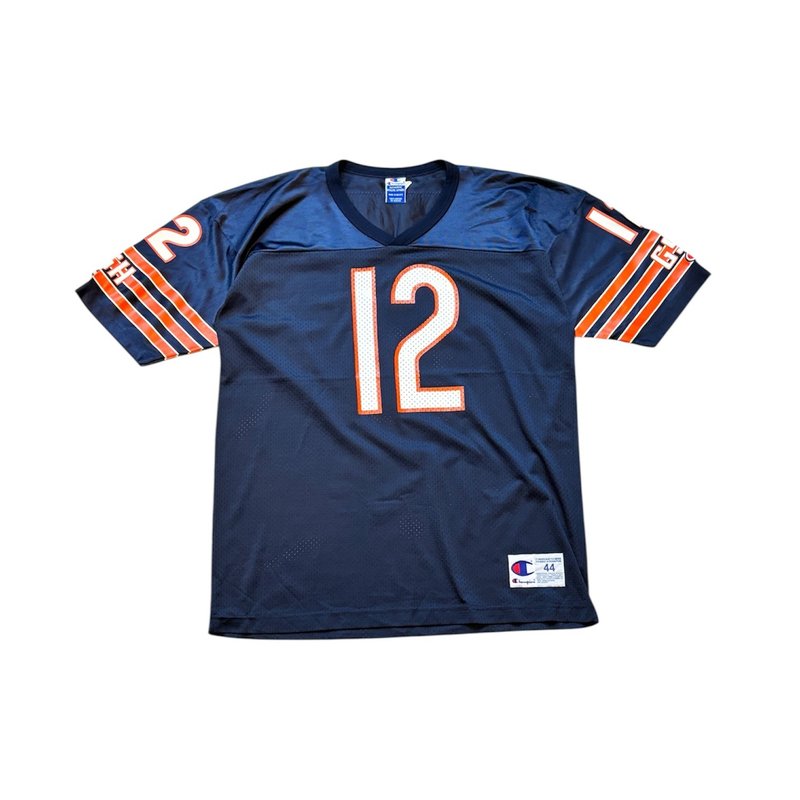 90s champion NFL 芝加哥小熊 橄欖球衣 - 男 T 恤 - 聚酯纖維 多色