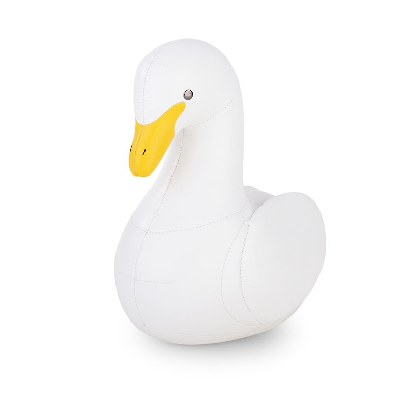 Zuny - Swan 天鵝造型動物紙鎮 / 書擋 - 裝飾/擺設  - 人造皮革 多色