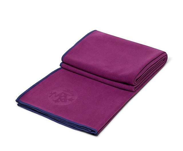 Manduka】eQua Towel yoga towel-Purple Lotus (wet and non-slip