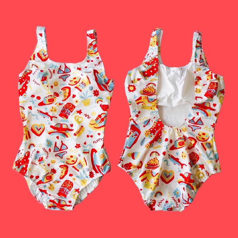 Swimwear summer pattern // one piece
