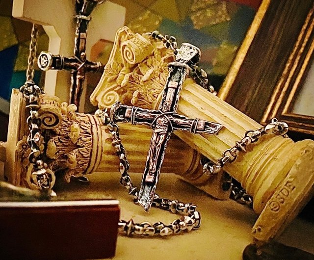 十字架 花蕾十字架| Bottony Cross | ~28cm – 和平市集Peace Bazaar